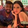 Hardik Pandya and Natasa